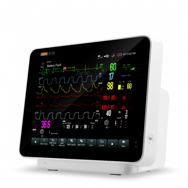 Hospital medical device portable ECG IBP patient monitor